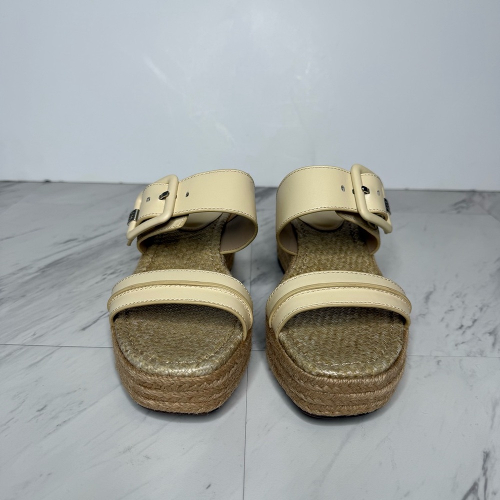 Sam Edelman Carson Espadrille Platform Wedge Sand… - image 2